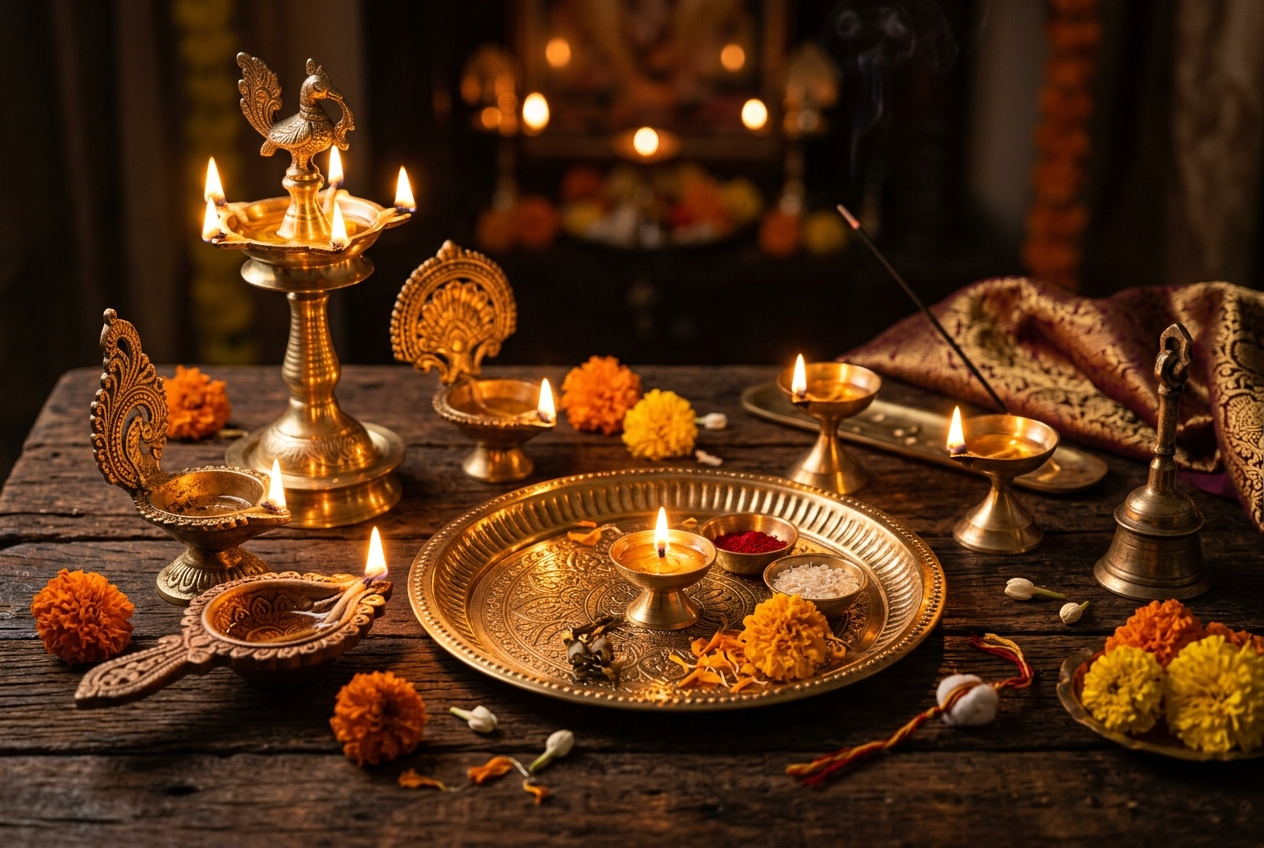 Traditional Brass & Puja Articles — Shoppekart Ahmedabad Gifting